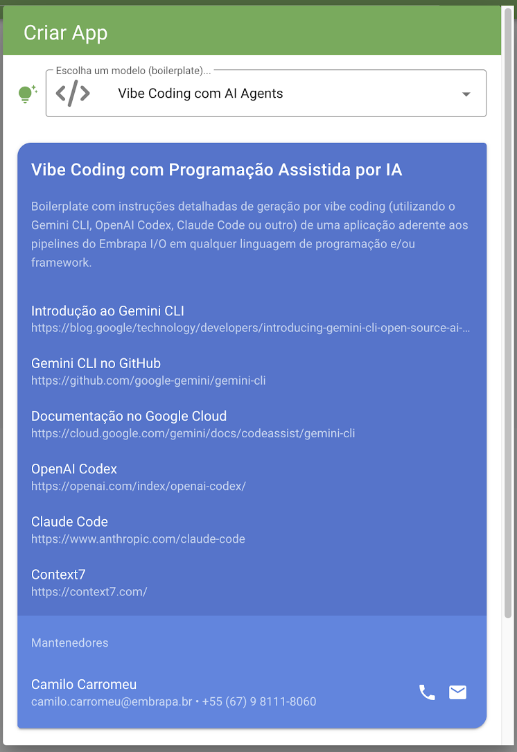 Boilerplate para vibe coding.